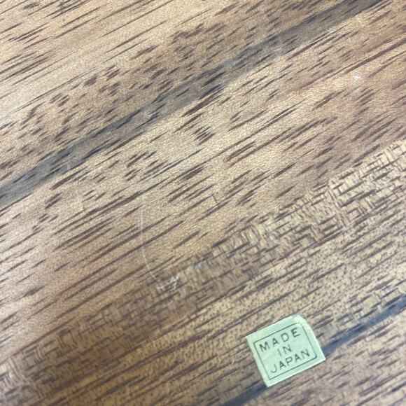 Vintage Wood and Tile Trivet Made In Japan 8”x 7 3/4” - Picture 9 of 9